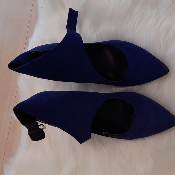 Nine West blue suede shoes - Picture 6 of 12